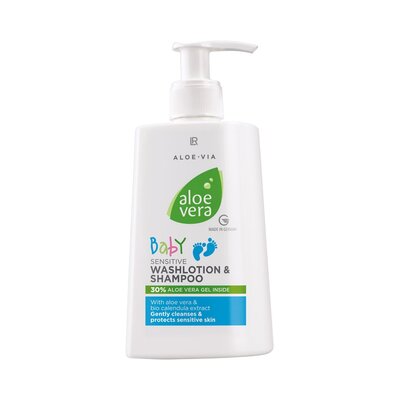 Aloe Vera Baby Sensitive Waschlotion & Shampoo, 250 ml