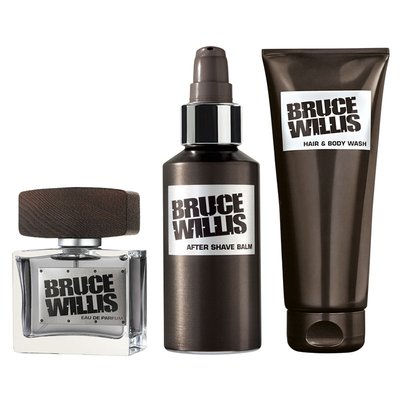 Bruce Willis Duftset: EdP, After Shave Balm & Haar- und Körpershampoo